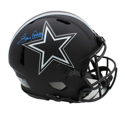 Tony Dorsett Signed Dallas Cowboys Speed Authentic Eclipse NFL Helmet
