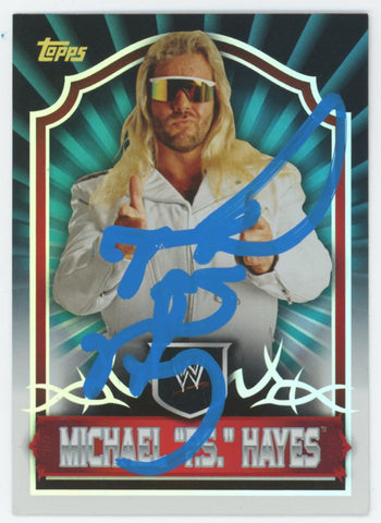 Michael "P.S." Hayes WWE Authentic Signed 2011 Topps #85 Card BAS #BS86699
