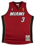 Heat Dwyane Wade Signed 2005-06 Red Mitchell & Ness Authentic Jersey Fanatics
