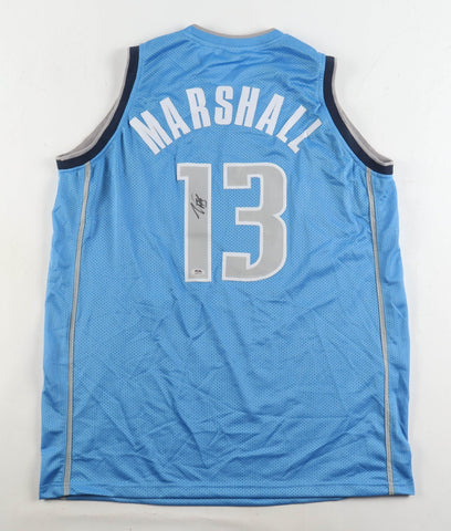 Naji Marshall Signed Dallas Mavericks Jersey (PSA) Former Xavier Star / Forward