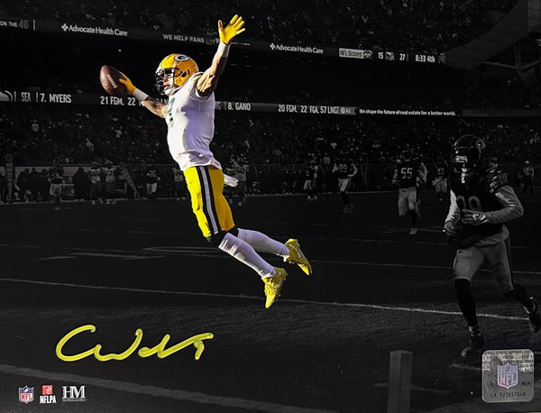 Packers Receiver CHRISTIAN WATSON Signed 8x10 Photo #1 AUTO