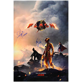 Ezra Miller, Sasha Calle Autographed 2023 The Flash Original 27x40 D/S Poster