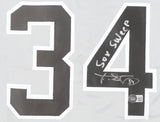 Freddy Garcia Signed Chicago White Sox Jersey (Beckett) 2005 Series Champ