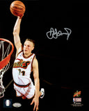 DETLEF SCHREMPF AUTOGRAPHED 8X10 PHOTO SEATTLE SUPERSONICS SLAM DUNK MCS 202451