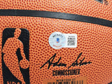 PATRICK EWING AUTOGRAPHED AUTHENTIC BASKETBALL KNICKS BECKETT 214817