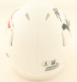 Geno Smith Signed West Virginia Mountaineers Speed Mini Helmet (Beckett QR)