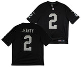 Raiders Ashton Jeanty Authentic Signed Black Nike Limited Jersey BAS Witnessed