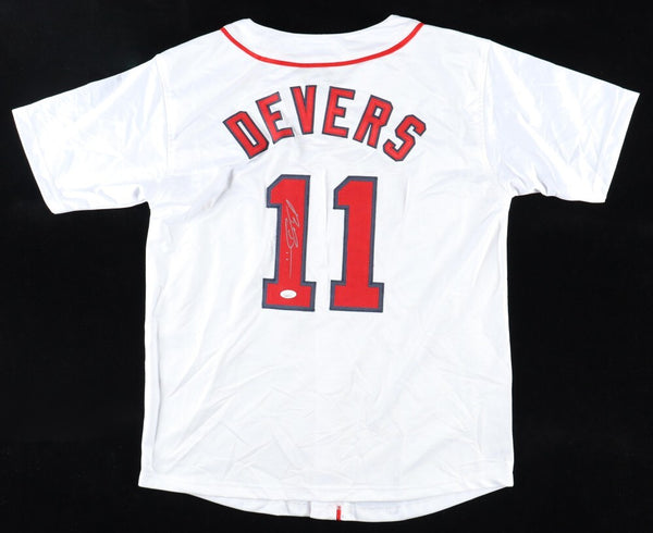 Rafael Devers Signed Boston Red Sox Jersey (JSA COA) 2018 World Series Champ OF