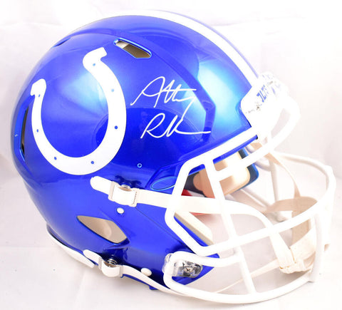 Anthony Richardson Autographed Colts F/S Flash Speed Authentic Helmet- Fanatics