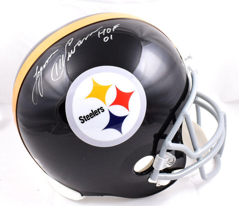 Lynn Swann Autographed F/S Pittsburgh Steelers 63-76 Helmet w/HOF-Beckett W Holo
