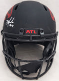 DRAKE LONDON AUTOGRAPHED FALCONS ECLIPSE FULL SIZE AUTH HELMET BECKETT 206123