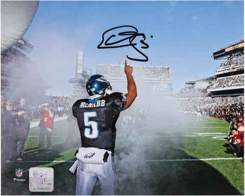Donovan McNabb Philadelphia Eagles Autographed 8" x 10" Smoke Entrance Photo