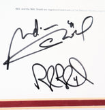 Sakic, Bourque, Skoula, Blake, Hejduk, etc. Autographed Looney Tunes Lithograph