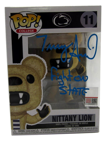 Terry Smith Coach Autographed Funko POP! Nittany Lion #11 Penn State JSA 207826