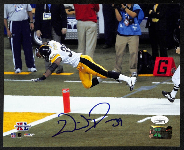 Willie Parker Signed/Autographed 8x10 Photo Pittsburgh Steelers JSA 195898