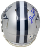Tony Dorsett Signed Dallas Cowboys Mini Speed Replica Helmet BAS ITP