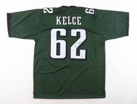 Jason Kelce Signed Philadelphia Jersey (PSA) Philly Eagles 7xPro Bowl Center