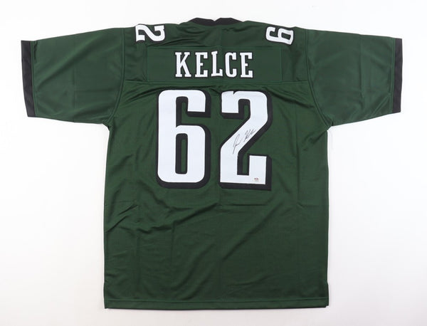 Jason Kelce Signed Philadelphia Jersey (PSA) Philly Eagles 7xPro Bowl Center
