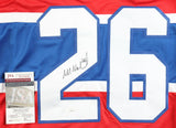 Markus Naslund Signed Montreal Canadiens Jersey (JSA COA) 5xAll Star / Left Wing