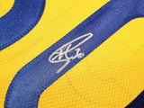 GOLDEN STATE WARRIORS STEPHEN CURRY AUTOGRAPHED YELLOW JERSEY BECKETT BAS 212453
