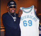 Dennis Rodman Signed Dallas Mavericks Jersey (JSA) The Jersey the NBA Banned