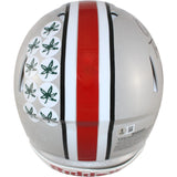 Jack Sawyer Signed Ohio State Buckeyes Pro Helmet Ohio vs World Beckett W 53156