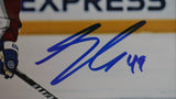 Sam Girard Autographed 8x10 Colorado Avalanche Action Photo w/Plaque