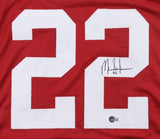 Mark Ingram Signed Alabama Crimson Tide Jersey (Beckett) 2011 Saints 1st Rnd Pck
