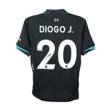 Diogo Jota Signed Liverpool FC Away Soccer Jersey #20 with Beckett COA