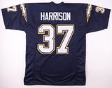Rodney Harrison Signed Chargers Jersey (Beckett) San Diego D.B. 1994-2002