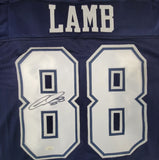 CEEDEE LAMB AUTOGRAPHED SIGNED PRO STYLE XL JERSEY w/ JSA STICKER ONLY
