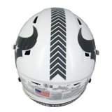 Dalton Schultz Autographed Texans Authentic 2024 STS Speedflex Helmet Beckett