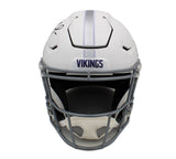 Randy Moss Signed Minnesota Vikings Speed Flex Auth Alternate White NFL Helmet