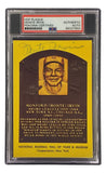 Monte Irvin Signed 4x6 New York Giants HOF Plaque Card PSA/DNA 85027864