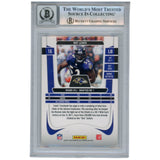 Ray Lewis Autographed/Signed 2011 Prestige #16 Trading Card Beckett 52910