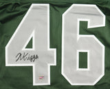 Noah Knigga Signed Eastern Michigan Eagles Jersey (Wilder Side Sports) L.B