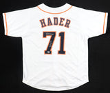 Josh Hader Signed Houston Astros Jersey Inscribed "Haderade" (Beckett)