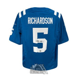 Anthony Richardson Autographed Indianapolis Colts Blue Nike Jersey - Fanatics