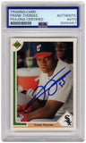 Frank Thomas Signed White Sox 1991 Upper Deck Baseball Card #246 - (PSA/DNA)