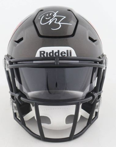 Derrick Brooks Signed Buccaneers Mid-Size MIDI SpeedFlex Helmet w/ Visor -Radtke