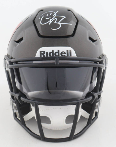 Derrick Brooks Signed Buccaneers Mid-Size MIDI SpeedFlex Helmet w/ Visor -Radtke
