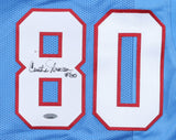 Warren Moon Signed Houston Oilers Jersey Inscribed "HOF 06" (PSA) 9xPro Bowl Q.B