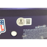 Ray Lewis Autographed Baltimore Ravens Authentic 24 Alt Helmet Beckett 50889