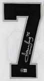 Howie Long Authentic Signed White Pro Style Jersey Autographed BAS Witnessed