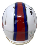 Damar Hamlin Signed Buffalo Bills Mini Speed Replica Helmet BAS