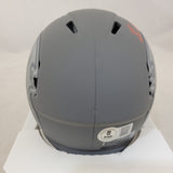 BAKER MAYFIELD SIGNED TAMPA BAY BUCCANEERS SLATE SPEED MINI HELMET BECKETT QR