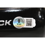 Alan Trammell Autographed Detroit Tigers Black Bat HOF Beckett Witness 49312