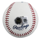 Dodgers Dusty Baker Authentic Signed HOF Logo Oml Baseball BAS #BY103705