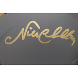 Nick Chubb Autographed/Signed Cleveland Browns F/S Slate Helmet Beckett 44612