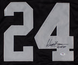 Willie Brown Signed Oakland / Los Angeles Raiders Jersey Inscribed "HOF 84"/ PSA